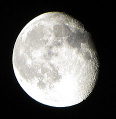 Gibbous Moon